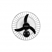 VENTILADOR 60CM PRETO PAREDE OSCILANTE VENTISOL