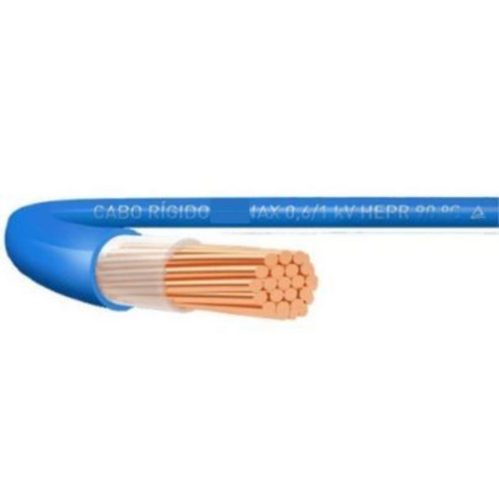 CABO 1KV SEMIRRIGIDO AZUL CORFIOSIL 10,00mm² a 50,00mm²