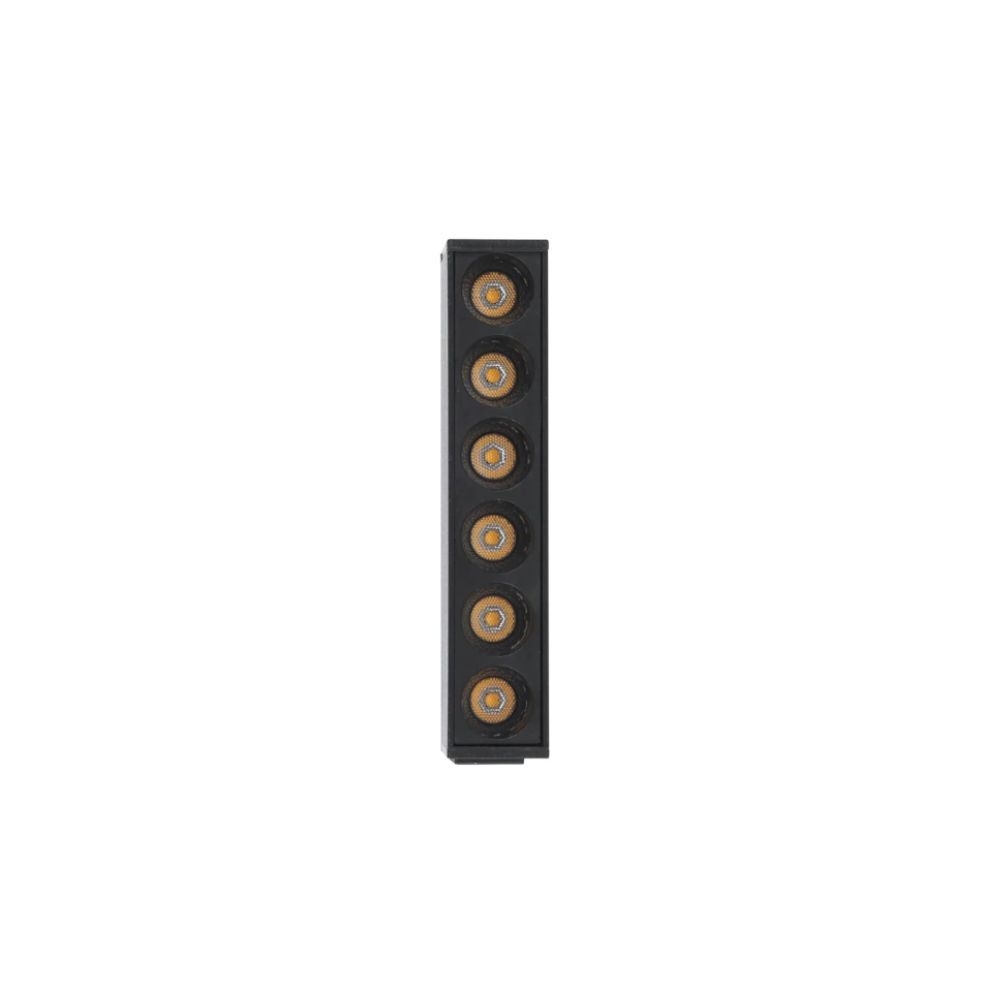 LUMINARIA DE FOCO 6W 4000K 48V MAG PRETA GAYA