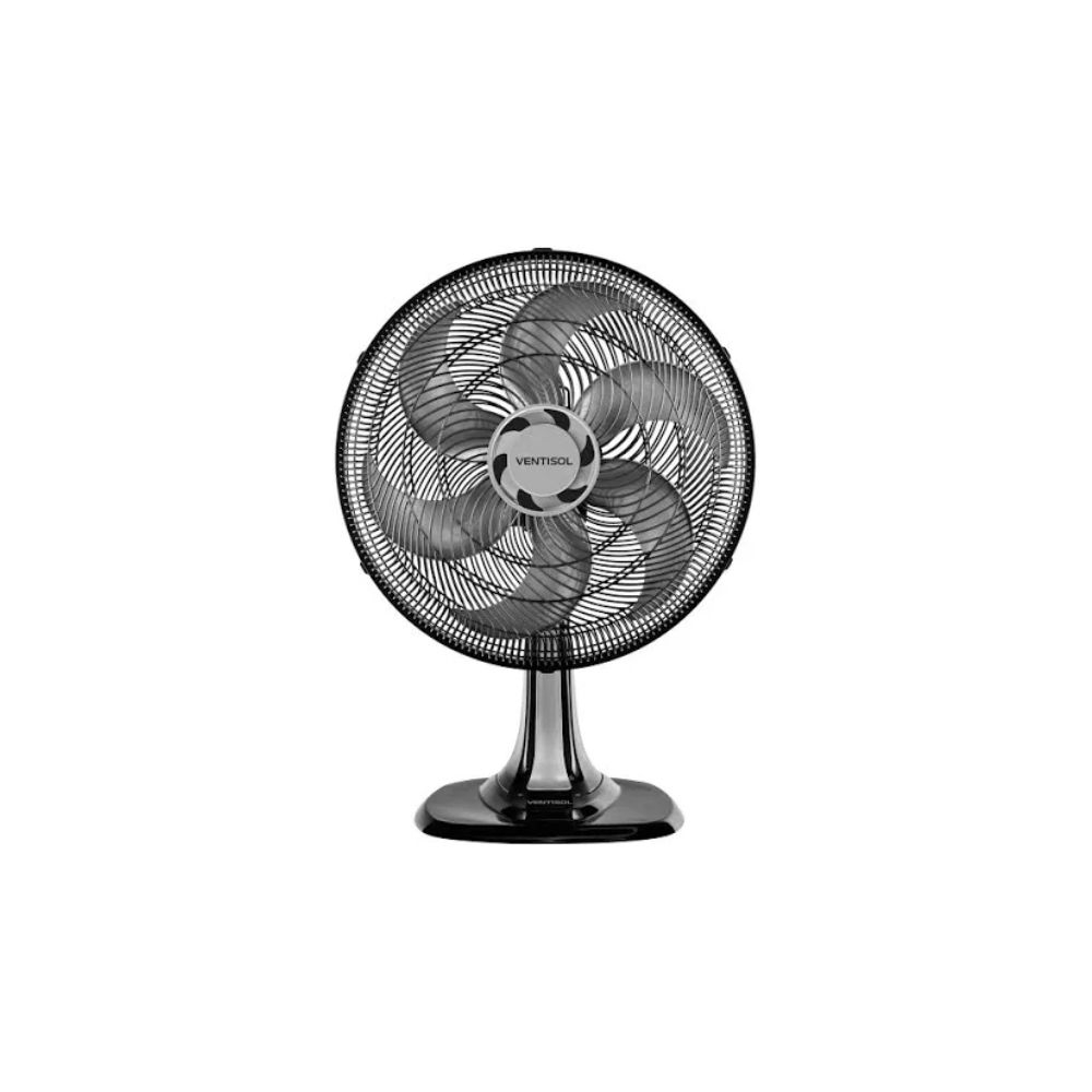 VENTILADOR MESA 40CM TURBO PRETO VENTISOL