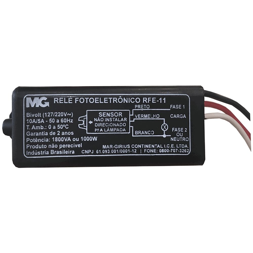 RELE FOTOELETRONICO RFE-11 MARGIRIUS
