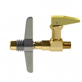 2157 NIPLE BOR. 5/8 UNC X REGISTRO CORTA FOGO 1/8 NPT E ROCO