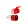 PLUG (024) 3P+T VERM 380VAC/32A 6H IP44 SIBRATEC