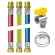 3137 KIT INSTALACAO AQUECEDOR A GAS COM REGISTRO [CORES] ROCO