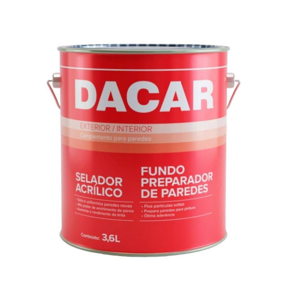 FUNDO PREPARADOR PAREDES BASE AGUA 3,6L DACAR