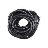 ESPIRAL PRETO 1/4 DUTOPLASTICO