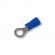 TERMINAL ANEL 16MM FURO 10.5MM AZUL