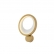 ARANDELA LED ZAHAL 15W 3000K DOURADO FOSCO NORDECOR