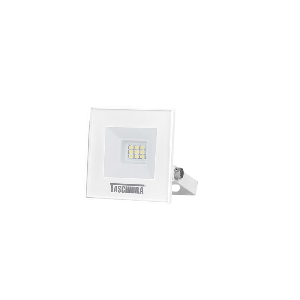 REFLETOR 10W VERDE BRANCO TASCHIBRA