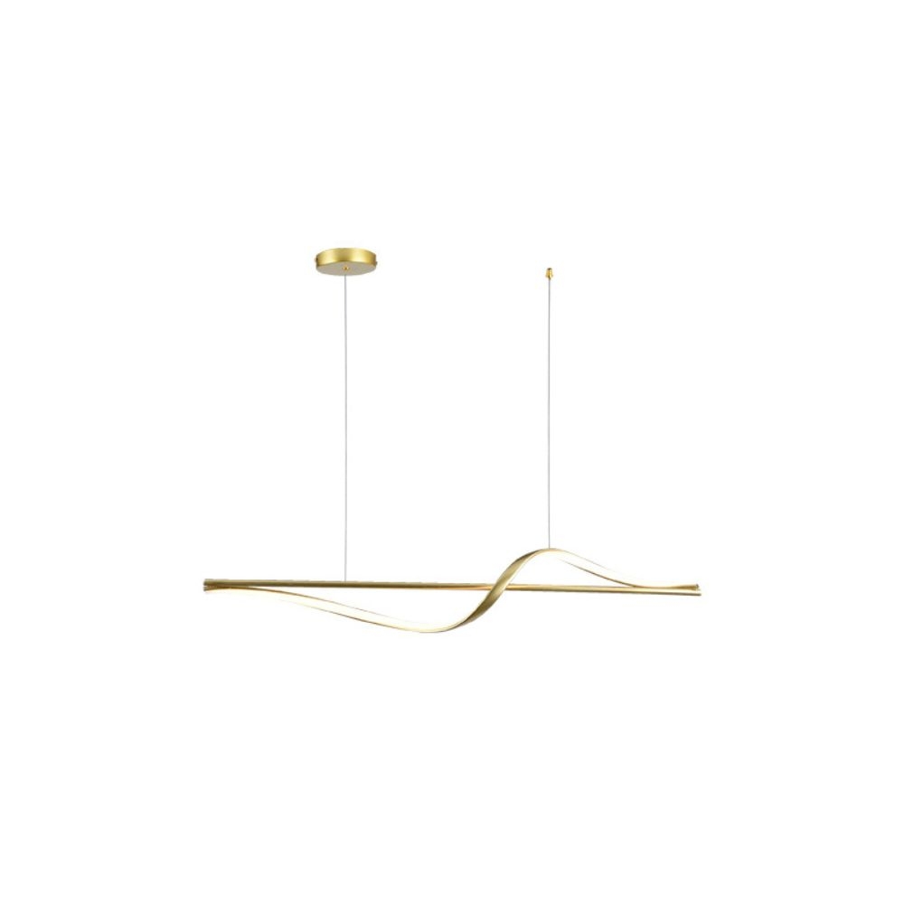 PENDENTE LED COASTER 20W 3000K OURO TASCHIBRA