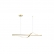 PENDENTE LED COASTER 20W 3000K OURO TASCHIBRA