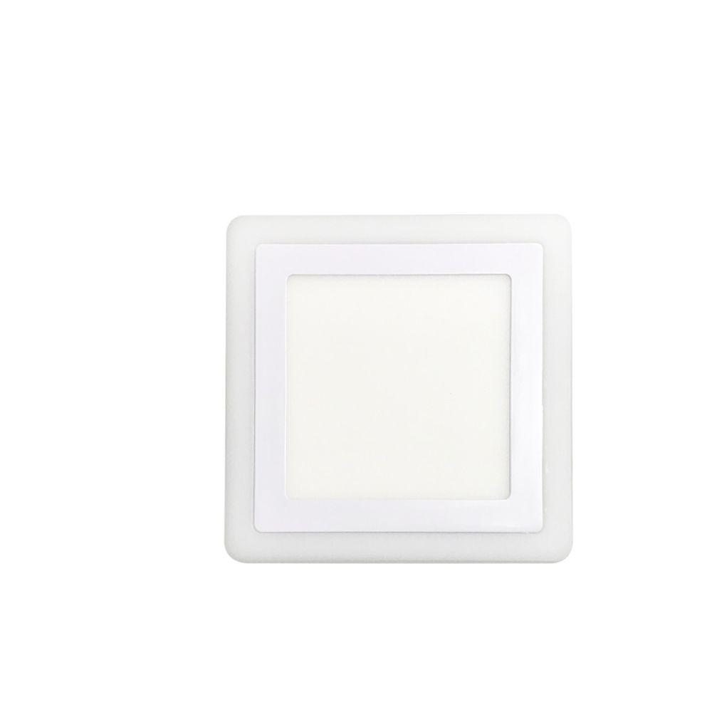 PAINEL LED 18W+6W QUADRADO EMBUTIR DUAL COLOR TASCHIBRA