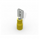 TERMINAL LUVA FEMEA 4-6MM AMARELO